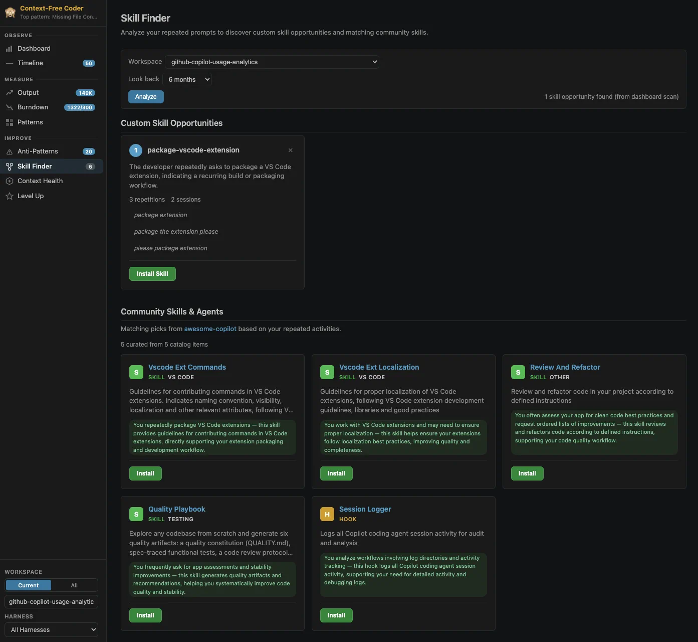 Skill Finder